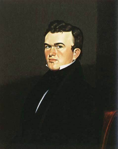 George Caleb Bingham Self-Portrait France oil painting art